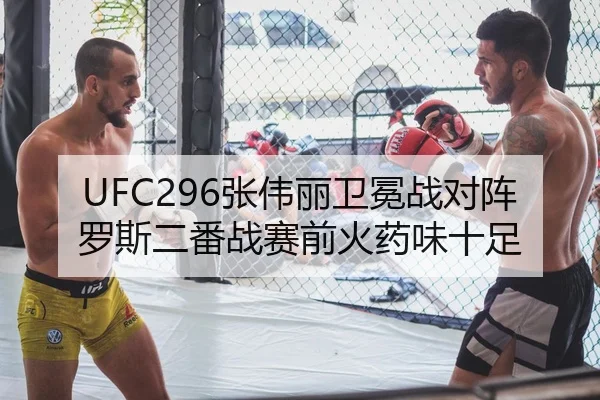 UFC296张伟丽卫冕战对阵罗斯二番战赛前火药味十足